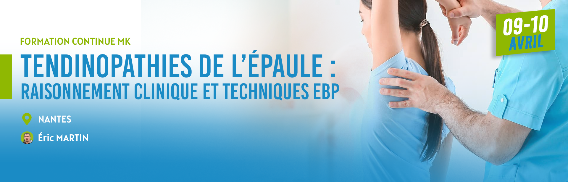 CEVAK - Formation kiné épaule Nantes